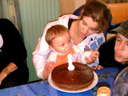 sa premiere bougie!!!